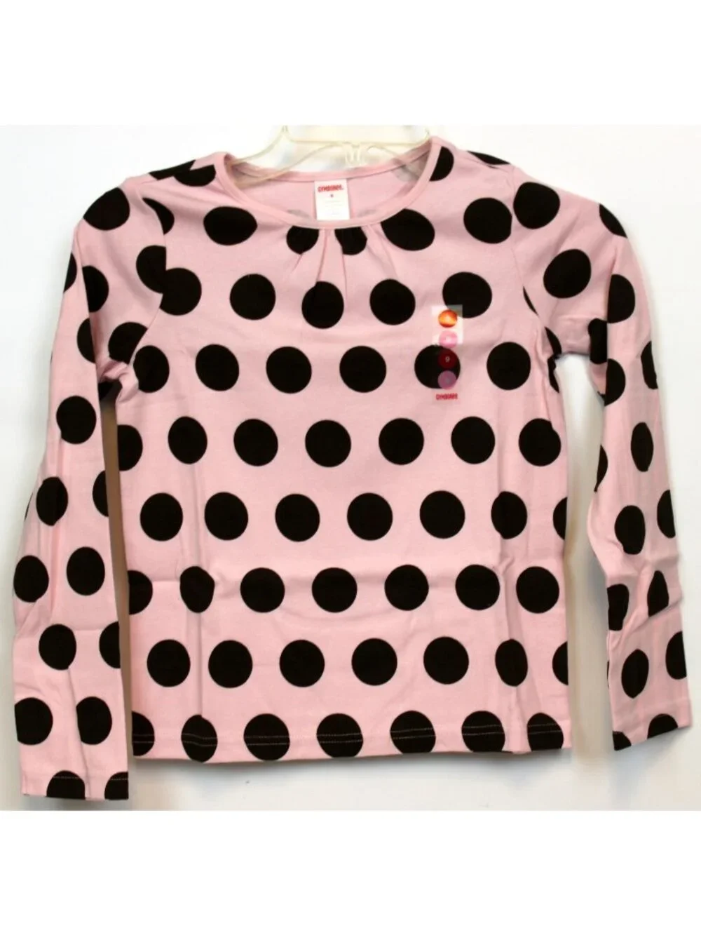 2008 Gymboree Sweeter Than Chocolate Tee T-shirt sz 9 Polka Dots Winter Baking